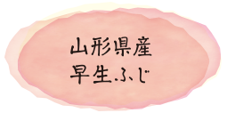 山形県産早生ふじ